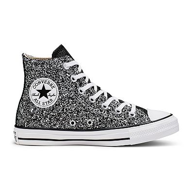 Converse glitter high best sale