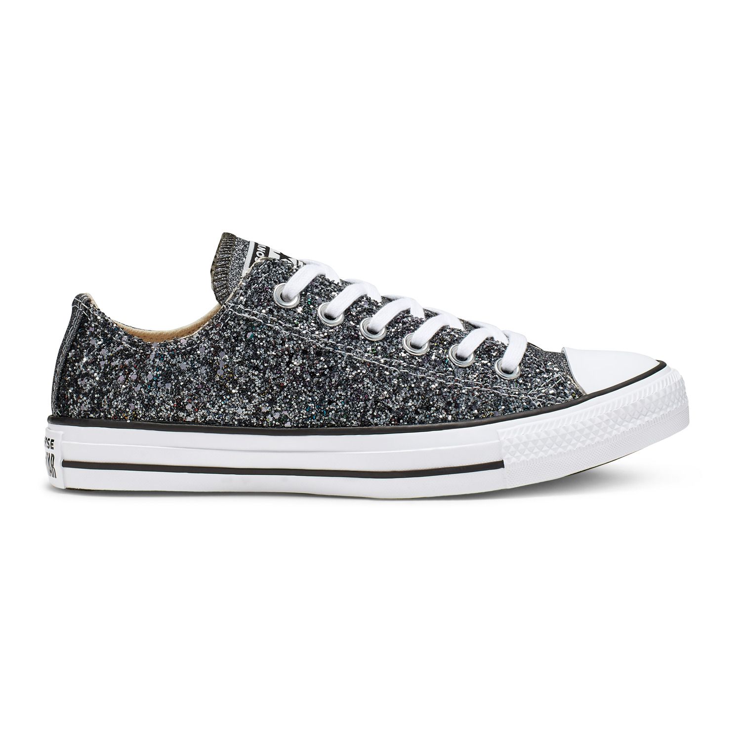 women's chuck taylor ox mono sneaker in silver