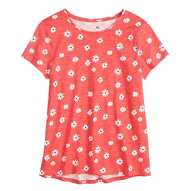 Girls 4-20 & Plus Size SO® High-Low Tee