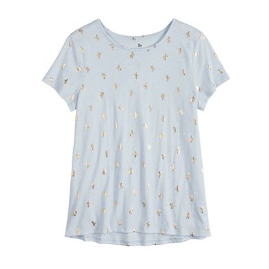 Girls 4-20 & Plus Size SO® High-Low Tee