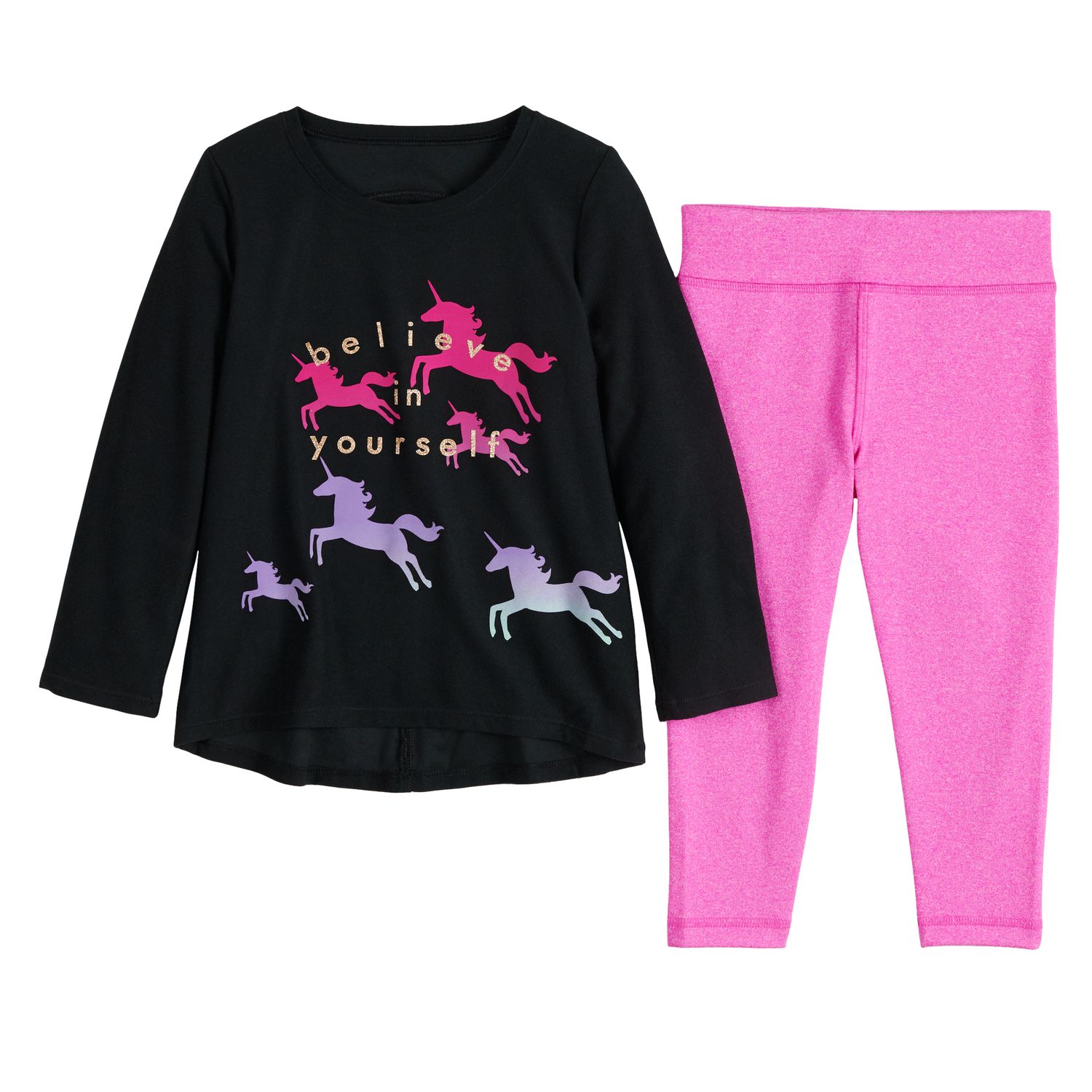 baby girl unicorn swing