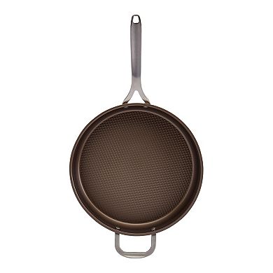 Food Network??? 12-in. Textured Bottom Covered Deep Skillet