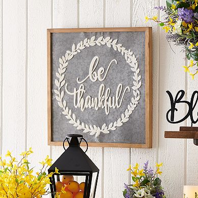 Sonoma Goods For Life Be Thankful Wall Decor
