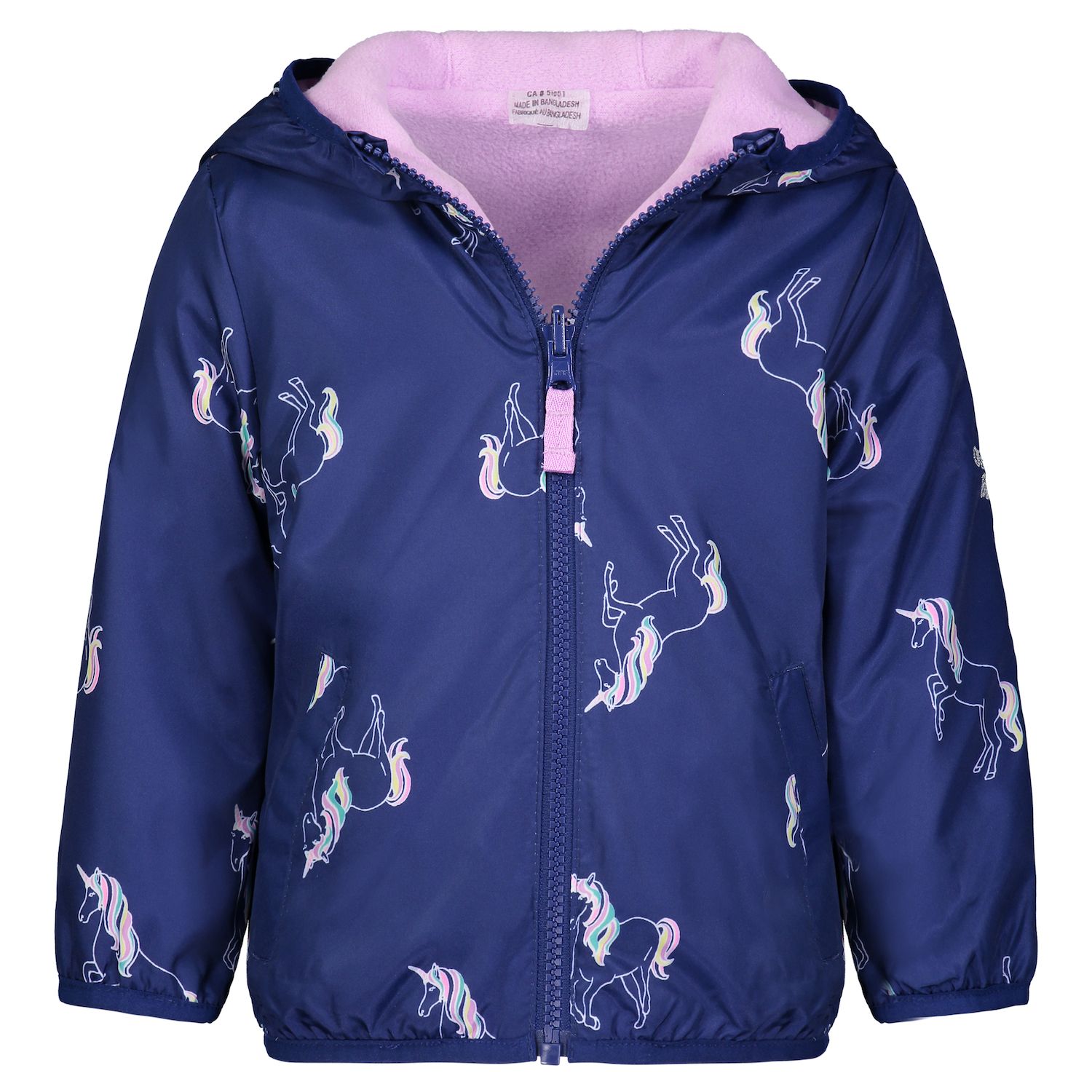 girls unicorn coat