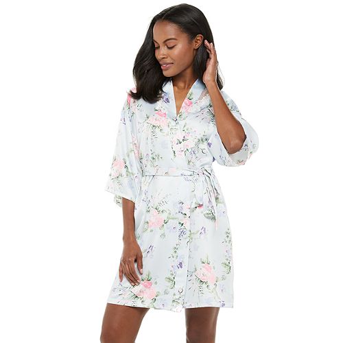 apt 9 satin wrap robe