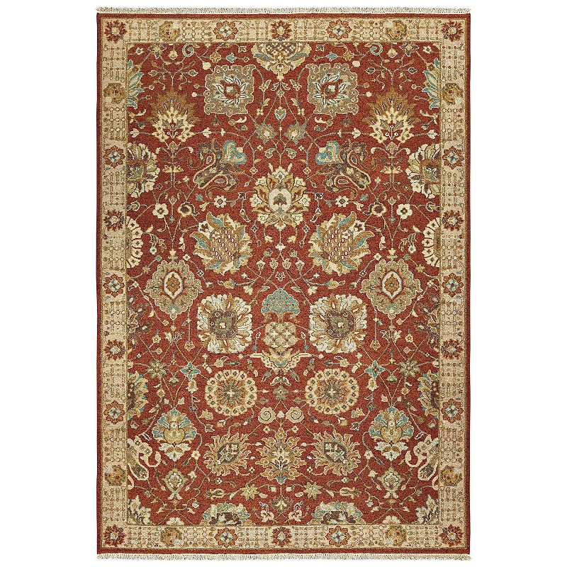 Tommy Bahama Angora Rug, Red, 10X14 Ft