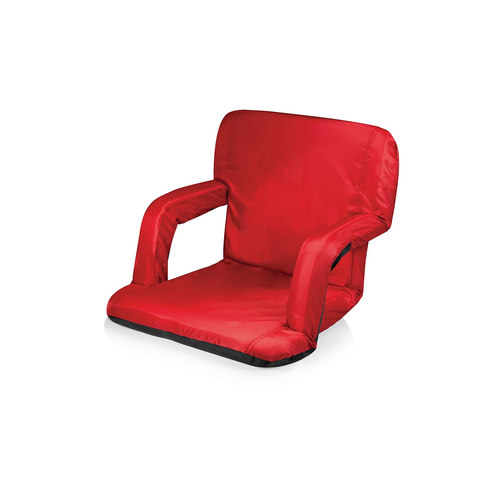 Picnic Time Ventura Reclining Stadium Seat, Red