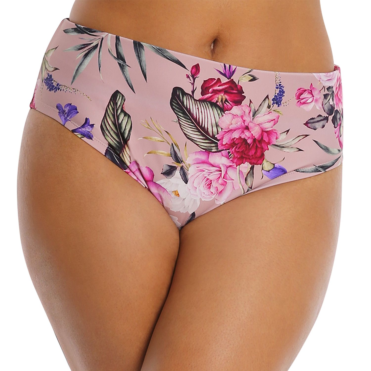 floral swimsuit bottoms