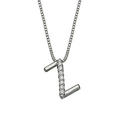 PRIMROSE Sterling Silver Cable Chain Infinity Necklace