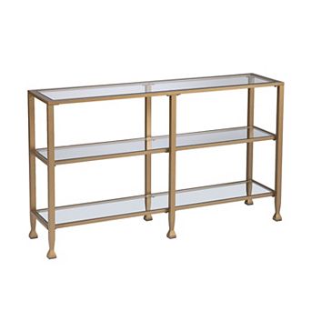 Southern Enterprises Jaymes Narrow Metal Console Table