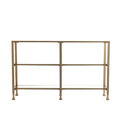 Southern Enterprises Jaymes Narrow Metal Console Table