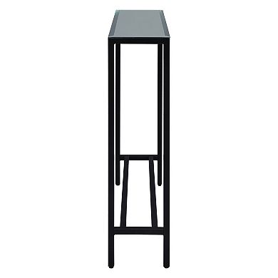 Southern Enterprises Darrin Narrow Mirrored Console Table