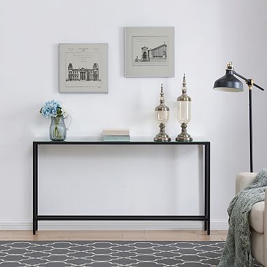 Southern Enterprises Darrin Narrow Mirrored Console Table