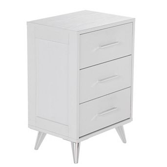 Southern Enterprises Owen Modern Storage Nightstand