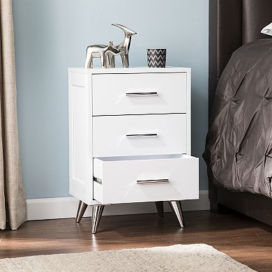 Southern Enterprises Owen Modern Storage Nightstand