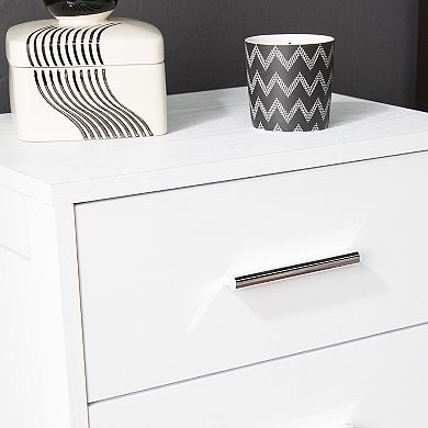 Southern Enterprises Owen Modern Storage Nightstand