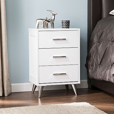 Southern Enterprises Owen Modern Storage Nightstand