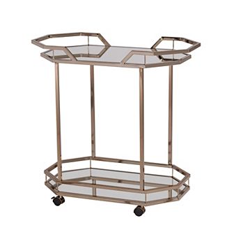 Southern Enterprises Ari Art Deco Bar Cart