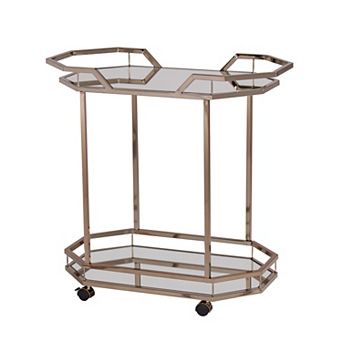 Southern Enterprises Ari Art Deco Bar Cart