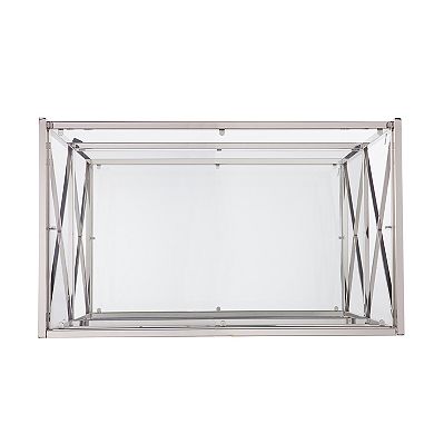 Southern Enterprises Maxton Gold Bar Cart