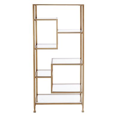 Southern Enterprises Asymmetrical Bookcase