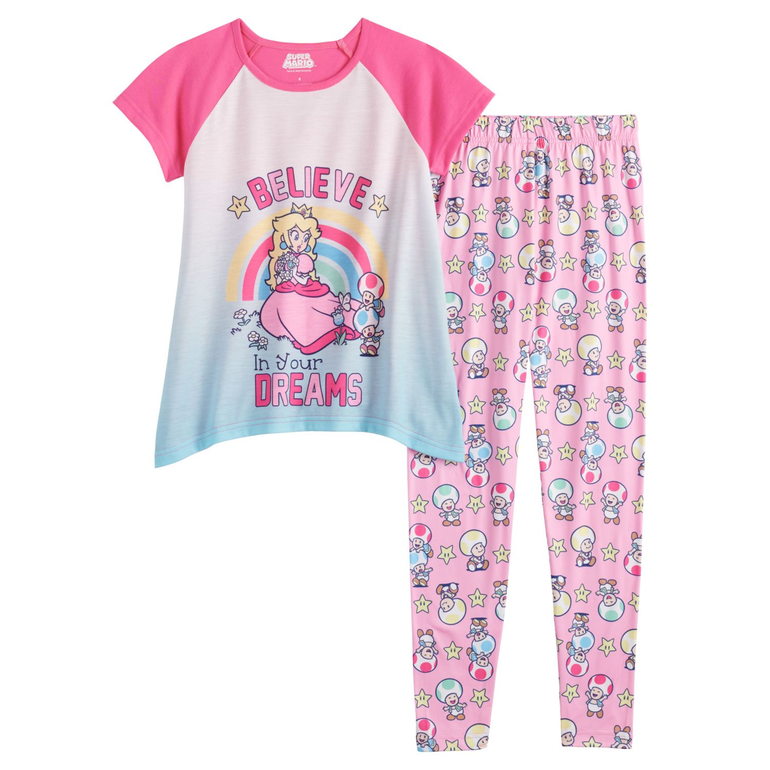 princess peach pajamas