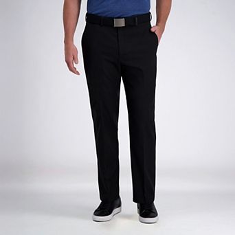 Men's Haggar® Cool Right® Performance Flex Classic-Fit Flat-Front Pants