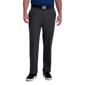 Men's Haggar® Cool Right® Performance Flex Classic-Fit Flat-Front Pants