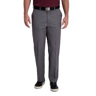 Men's Haggar® Cool Right® Performance Flex Classic-Fit Flat-Front Pants