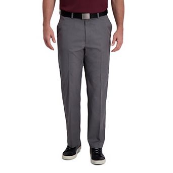 Men's Haggar® Cool Right® Performance Flex Classic-Fit Flat-Front Pants