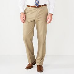 Haggar mens Hc40435 Pants, Med. Khaki, 30W x 30L US at