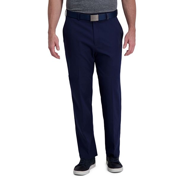 Men's Haggar® Cool Right® Performance Flex Classic-Fit Flat-Front Pants