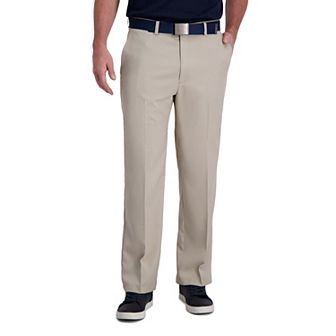 Men's Haggar® Cool Right® Performance Flex Classic-Fit Flat-Front Pants