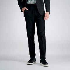 Buy Men's Ebony Black Stretch Formal Pants Online In India