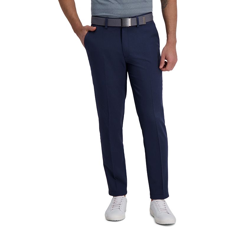 UPC 019783255460 product image for Men's Haggar® Cool Right® Performance Flex Slim-Fit Flat-Front Pants, Size: 34X2 | upcitemdb.com