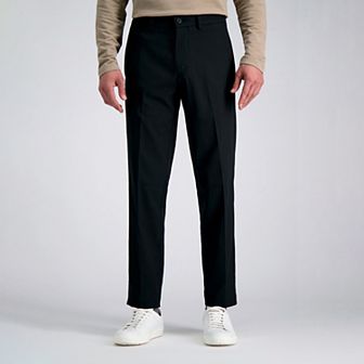 Men's Haggar® Cool Right® Performance Flex Straight-Fit Flat-Front Pants