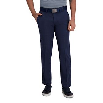 Men's Haggar® Cool Right® Performance Flex Straight-Fit Flat-Front Pants