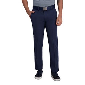 Men's Haggar® Cool Right® Performance Flex Straight-Fit Flat-Front Pants