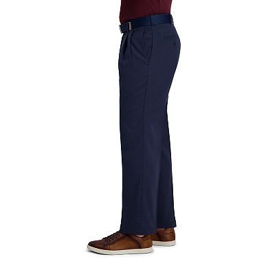 Men's Haggar® Cool Right® Performance Flex Classic-Fit Pleated Pants