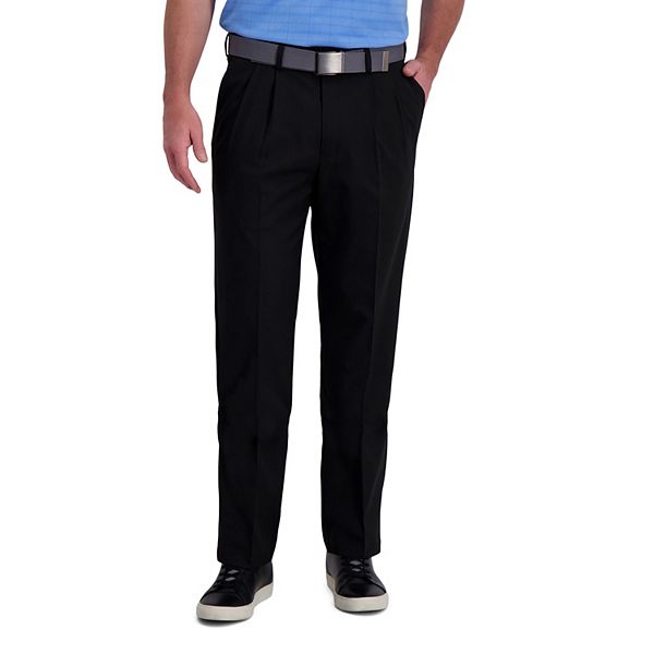 Men's Haggar® Cool Right® Performance Flex Classic-Fit Pleated Pants