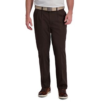 Men's Haggar® Cool Right® Performance Flex Classic-Fit Pleated Pants