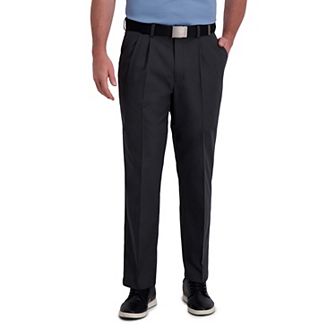 Men's Haggar® Cool Right® Performance Flex Classic-Fit Pleated Pants