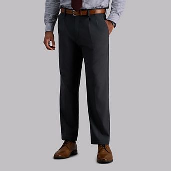 Men's Haggar® Cool Right® Performance Flex Classic-Fit Pleated Pants