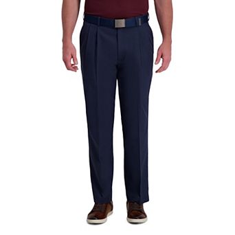 Men's Haggar® Cool Right® Performance Flex Classic-Fit Pleated Pants