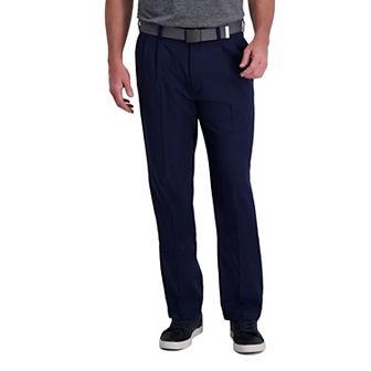 Men's Haggar® Cool Right® Performance Flex Classic-Fit Pleated Pants