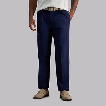 Men's Haggar® Cool Right® Performance Flex Classic-Fit Pleated Pants