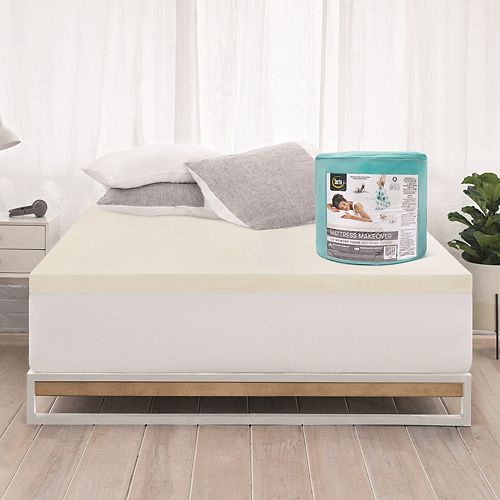 Serta Mattress Makeover Memory Foam Mattress Topper