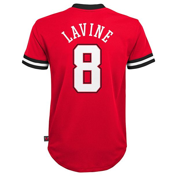 : Zach LaVine Chicago Bulls NBA Boys Youth 8-20 Red Icon