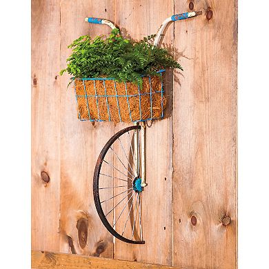 Cape Craftsmen Bicycle Basket Wall Decor and Planter