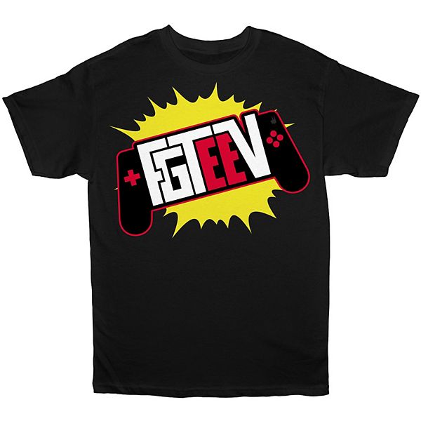 Boys 8 20 Fgteev Logo Graphic Tee - fgteev t shirt roblox